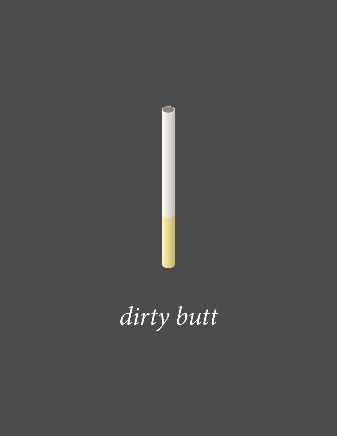 a cigarette labeled with 